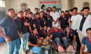 BLOOD DONATION CAMP ORGANISED BY YUVA