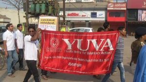 Awareness rally by YUVA