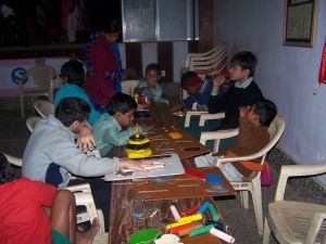 YUVA organises Activities in Mentally disabled school