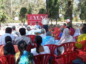 YUVA organises Activities in Old age home- 3