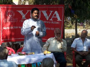 YUVA organises Activities in Old age home- 4