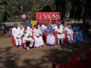 YUVA organises Activities in Old age home- 5
