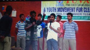 Youth movement for Clean India By YUVA (30 December 2014) -3