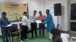 Prize and certificate distribution to Yuva Members