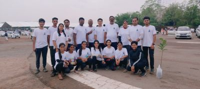 छत्तीसगढ़ शासन के समाज कल्याण विभाग द्वारा रायपुर के साइंस कॉलेज ग्राउंड में आयोजित योग दिवस समारोह में संस्था 